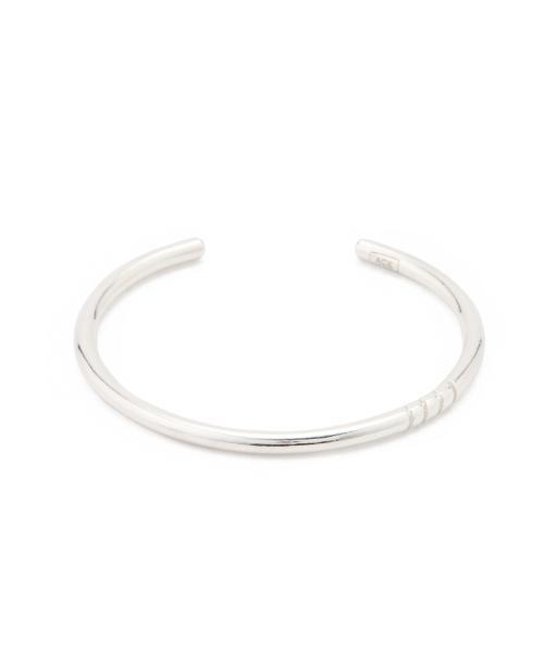 BEAMS（ビームス）の「ACE by morizane / 4スパイラル バングル（バングル/リストバンド・メンズ・シルバー・MEDIUM）」の4枚目の写真