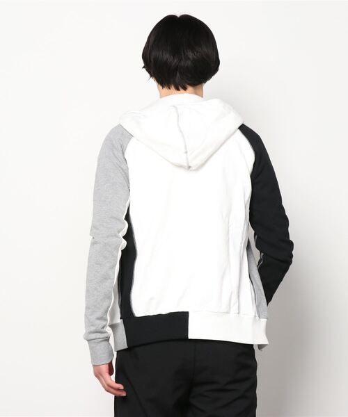 1PIU1UGUALE3 RELAX (ウノピゥウノウグァーレトレ リラックス)の「1PIU1UGUALE3 RELAX(ウノピゥウノウグァーレトレ)ヘビースウェットクレイジーパーカー(パーカー・メンズ・マルチ・S/M/L/XL/XXL)」の13枚目の写真