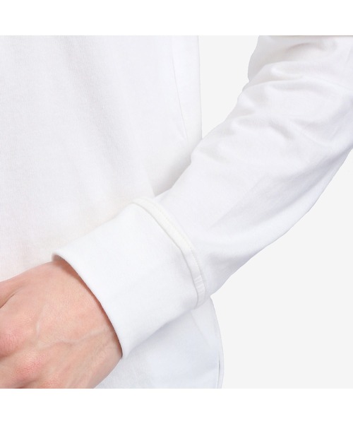 TOMMY HILFIGER（トミーヒルフィガー）の「【オンライン限定】ポケットロングスリーブTシャツ（Tシャツ/カットソー・メンズ・ホワイト/ネイビー・SMALL/MEDIUM/LARGE/X-LARGE）」の3枚目の写真