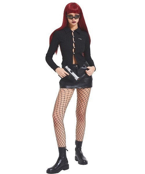 ★CRANK★LEG WARMER MINI SKIRT_KH★正規品/韓国直送料込/人気 Knit Leg Warmer CN09 - Korean Women's Fashion | LEWKIN