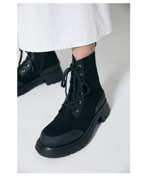 MOUSSY | CHUNKY SOLE CANVAS ブーツ(ブーツ)