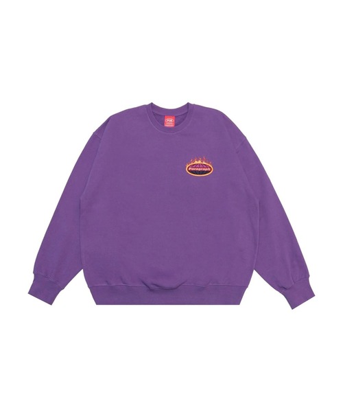 Paragraph(パラグラフ)の「【Paragraph/パラグラフ】バーニングロゴ スウェットシャツ/№21/22SS(スウェット・メンズ・チャコールグレー/ライトグレー/ダークグリーン/ブルー/バイオレット・フリ-)」の10枚目の写真