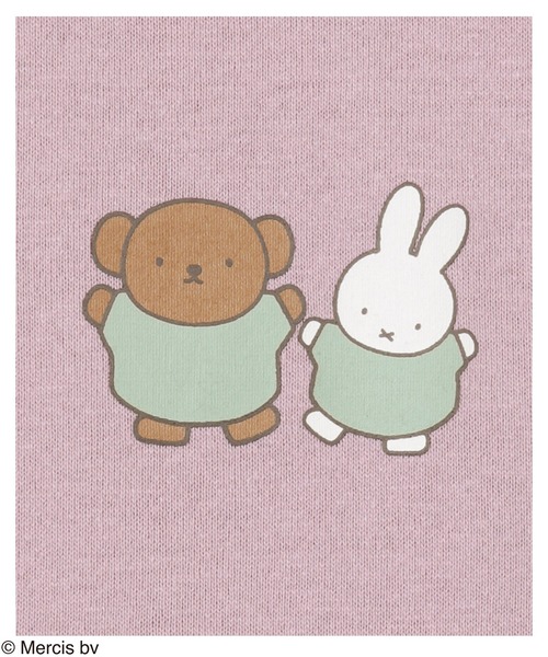 Mac-House(マックハウス)の「miffy アソートTシャツ(Tシャツ/カットソー・レディース・ホワイト/ピンク/グリーン/グレイッシュベージュ/チャコール・フリー)」の20枚目の写真