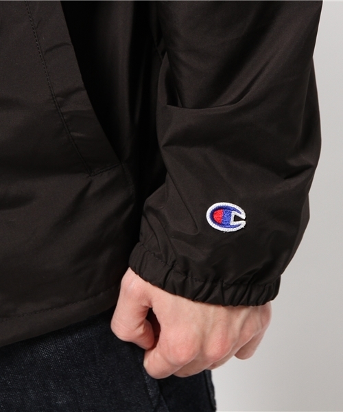 Champion(チャンピオン)の「◇CHAMPION / チャンピオン : コーチジャケット(ナイロンジャケット・メンズ・ブラック/ネイビー/グリーン・LARGE/MEDIUM/X-LARGE)」の10枚目の写真