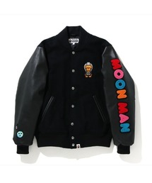 A BATHING APE | BAPE X KID CUDI VARSITY JACKET M(スタジャン)