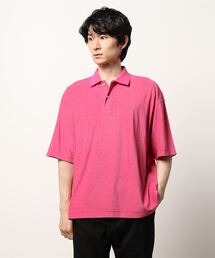 【WILD LIFE TAILOR】強撚コットン パイル ポロシャツ