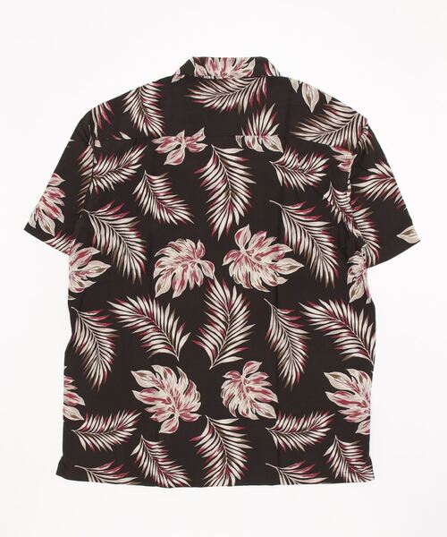 OUTDOOR PRODUCTS APPAREL(アウトドアプロダクツアパレル)の「レーヨン オープンカラー 開襟 アロハシャツ(シャツ/ブラウス・メンズ・ホワイト/ネイビー/ブラウン/カーキ・MEDIUM/LARGE/X-LARGE)」の14枚目の写真