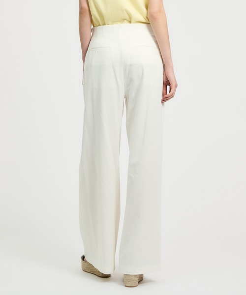 col pierrot（コルピエロ）の「COL PIERROT FOR ESTNATION / ハイウエストパンツ（その他パンツ・レディース・ホワイト・SMALL）」の7枚目の写真