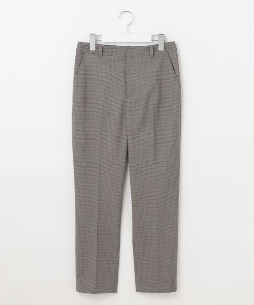 J.PRESS Ladies(J.プレス レディス)の「【洗える】杢チェック テーパード パンツ(その他パンツ・レディース・ブラック系3/ブラック系4・S/XS/XXS)」の6枚目の写真