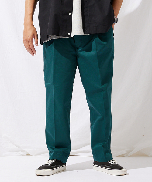 JOURNAL STANDARD（ジャーナルスタンダード）の「TC 1タック アンクルパンツ（チノパンツ・メンズ・ベージュ/オレンジ/グリーン/アイボリー/ブラック系その他・SMALL/MEDIUM/LARGE）」の4枚目の写真