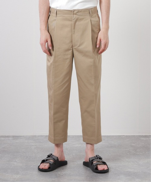 JOURNAL STANDARD（ジャーナルスタンダード）の「TC 1タック アンクルパンツ（チノパンツ・メンズ・ベージュ/オレンジ/グリーン/アイボリー/ブラック系その他・SMALL/MEDIUM/LARGE）」の10枚目の写真