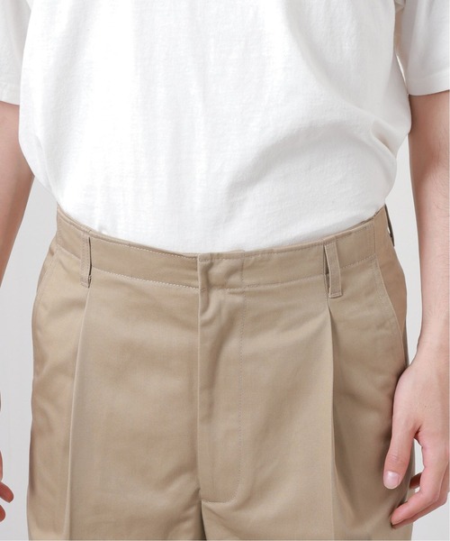 JOURNAL STANDARD（ジャーナルスタンダード）の「TC 1タック アンクルパンツ（チノパンツ・メンズ・ベージュ/オレンジ/グリーン/アイボリー/ブラック系その他・SMALL/MEDIUM/LARGE）」の6枚目の写真