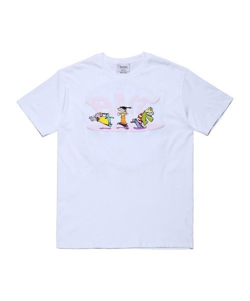 BAIT(ベイト)の「BAIT × CARTOON NETWORK / ED EDD N EDDY TEE 225-CNW-TEE-003(Tシャツ/カットソー・メンズ・ホワイト・SMALL/MEDIUM/LARGE/X-LARGE)」の2枚目の写真