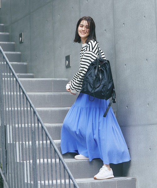 un dix cors(アンディコール)の「デイリー使い出来る リュックトートバッグ(バックパック/リュック・レディース・ブラック/ベージュ・FREE)」の8枚目の写真