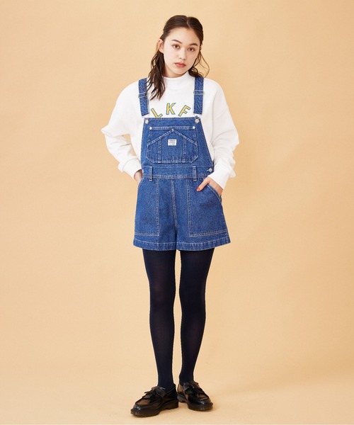 MILKFED.(ミルクフェド)の「HIGH NECK SWEAT TOP(スウェット・レディース・ホワイト/ブラック/パープル・ONE SIZE)」の6枚目の写真