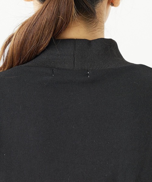 MILKFED.(ミルクフェド)の「HIGH NECK SWEAT TOP(スウェット・レディース・ホワイト/ブラック/パープル・ONE SIZE)」の17枚目の写真