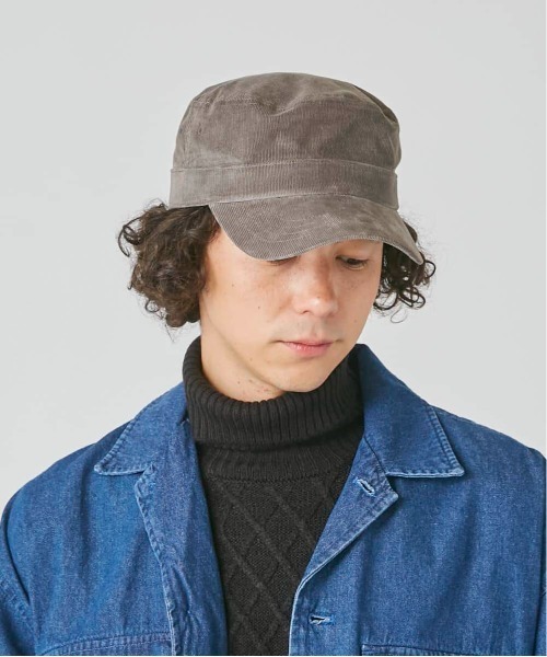 OVERRIDE(オーバーライド)の「OVERRIDE CORDUROY DE GAULE(キャップ・メンズ・ブラック/ベージュ/グレー・57~59cm)」の7枚目の写真