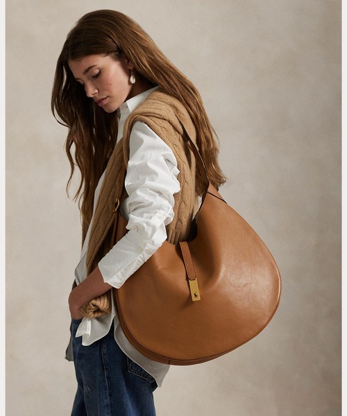 Polo ID カーフスキン ショルダー バッグ（ショルダーバッグ）｜POLO