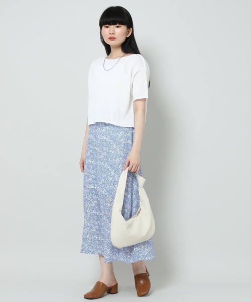 ALAND(エーランド)の「3.3 Field Trip/PLAIN KNIT TOP 2353166(ニット/セーター・レディース・ホワイト/グリーン・FREE)」の3枚目の写真