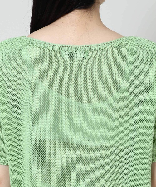 ALAND(エーランド)の「3.3 Field Trip/PLAIN KNIT TOP 2353166(ニット/セーター・レディース・ホワイト/グリーン・FREE)」の16枚目の写真