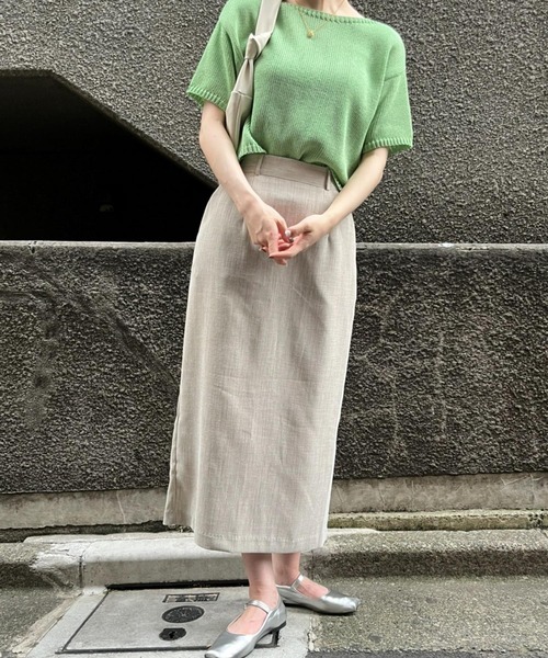 ALAND(エーランド)の「3.3 Field Trip/PLAIN KNIT TOP 2353166(ニット/セーター・レディース・ホワイト/グリーン・FREE)」の20枚目の写真