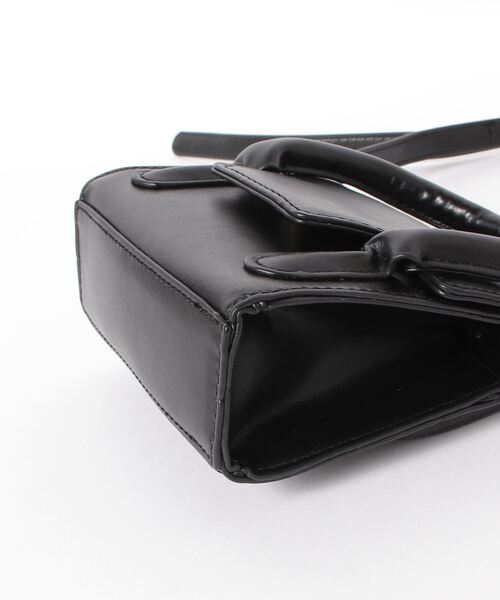 SETUP7（セットアップセブン）の「【SETUP7】ミニスクエアショルダーバッグ KNF（ショルダーバッグ・レディース・ピンク/グリーン/ブラック/ホワイト/イエロー・FREE）」の7枚目の写真