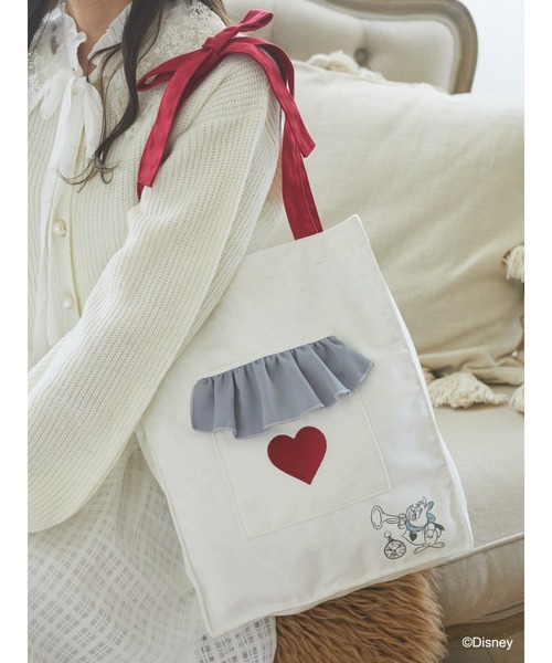 Disney（ディズニー）の「アリス/リボンハンドルトートバッグ（トート
