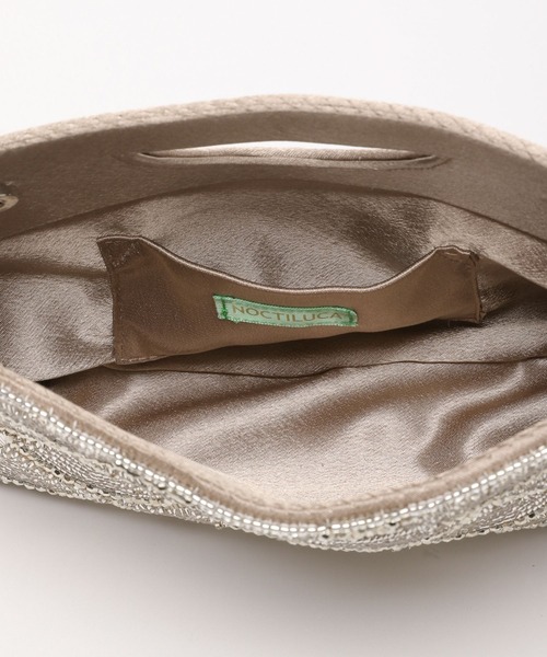 Andemiu(アンデミュウ)の「【WEB限定】スカラップパールクラッチ157463(クラッチバッグ・レディース・アイボリー/ピンク系その他・FREE)」の11枚目の写真