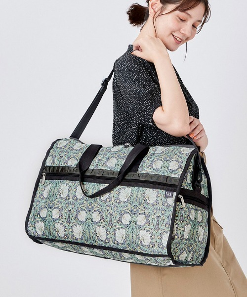 LeSportsac（レスポートサック）の「DELUXE LG WEEKENDER モリスピンパーネル（ボストンバッグ）」 WEAR