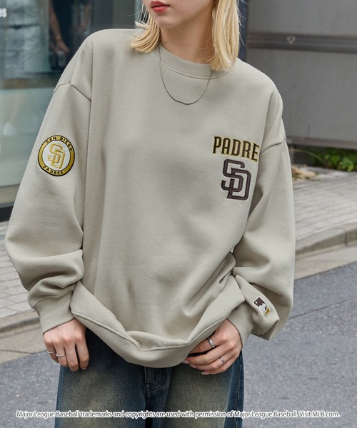 セール】MLB/メジャーリーグベースボール 別注 ワッペン刺繍 ビッグ