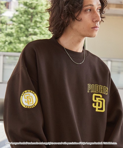 セール】MLB/メジャーリーグベースボール 別注 ワッペン刺繍 ビッグ