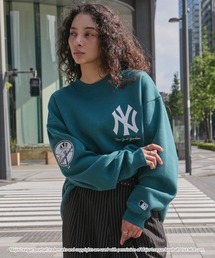 MLB（メジャーリーグベースボール）の「MLB/メジャーリーグベースボール 別注 ワッペン刺繍 ビッグシルエット裏起毛プルオーバースウェット（スウェット）」