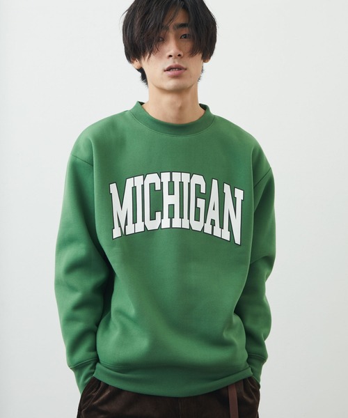 CRAFT STANDARD BOUTIQUE(クラフトスタンダードブティック)の「裏起毛プリントスウェット③ *(スウェット・メンズ・J/M/I/K/L・M/LL/L)」の1枚目の写真