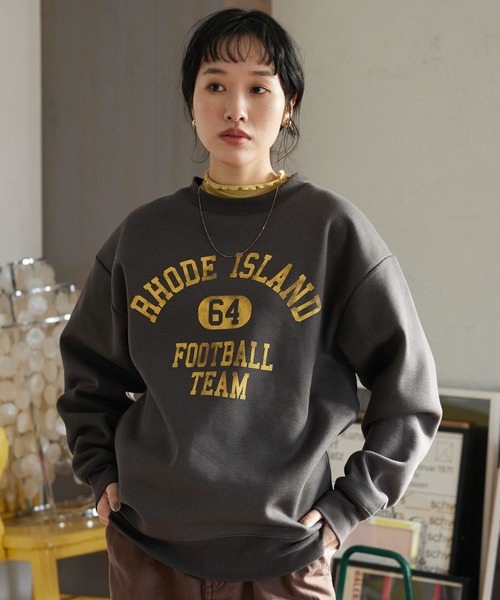 CRAFT STANDARD BOUTIQUE(クラフトスタンダードブティック)の「裏起毛プリントスウェット③ *(スウェット・メンズ・J/M/I/K/L・M/LL/L)」の4枚目の写真