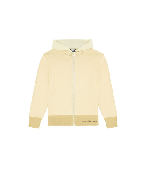 DIESEL(ディーゼル)の「メンズ パーカー ジップアップ(ニット/セーター・メンズ・ベージュ/カーキ・SMALL/MEDIUM/LARGE/X-LARGE)」の10枚目の写真