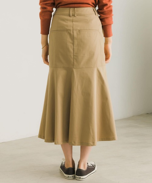 URBAN RESEARCH（アーバンリサーチ）の「ストレッチツイルマーメイドスカート（スカート・レディース・チャコールグレー/ベージュ・38/36）」の6枚目の写真