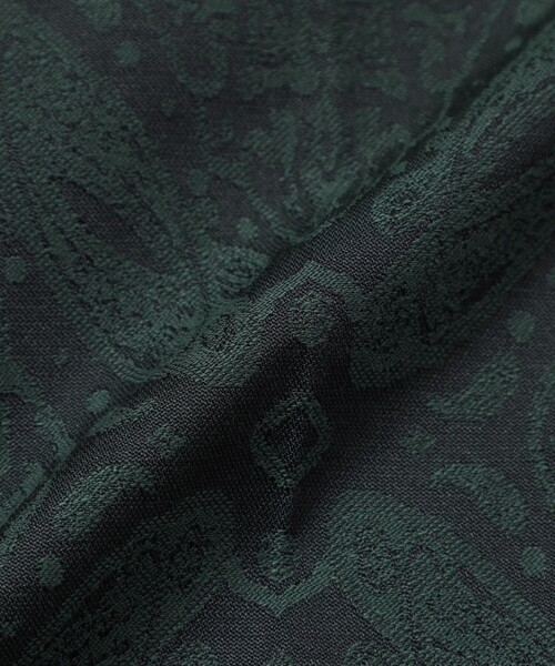 Education from Youngmachines（エデュケーションフロムヤングマシーン）の「【Education from Youngmachines】オーナメント ジャカード スリムトラウザーズ（スラックス・メンズ・パープル系その他6/グリーン系その他5・S/M/L）」の3枚目の写真