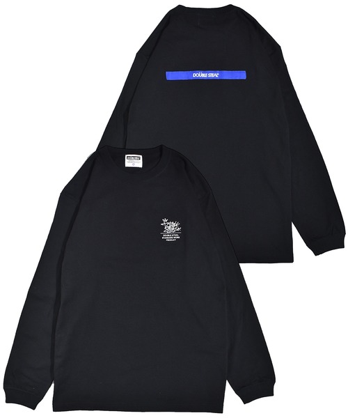 DOUBLE STEAL（ダブルスティール）の「Tagging Logo 長袖Tシャツ（Tシャツ/カットソー・メンズ・ホワイト/オリーブ/ブラック・X-LARGE/MEDIUM/XX-LARGE/LARGE）」の4枚目の写真