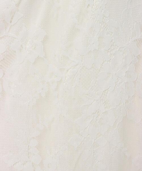 INGNI（イング）の「肩フリルリボン付レーストップス（その他トップス・レディース・ホワイト×ブラック/ブラック/オフホワイト・M）」の7枚目の写真