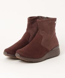 【レイン対応】ヒールアップショートブーツ（アンジェ II）