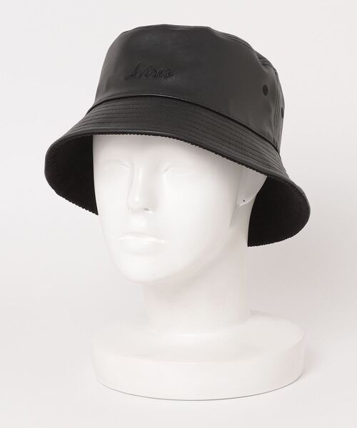 AVIREX（アヴィレックス）の「REVERSIBLE BUCKET HAT/ リバーシブルバケットハット（ハット・レディース・ブラック/ベージュ・F）」の2枚目の写真