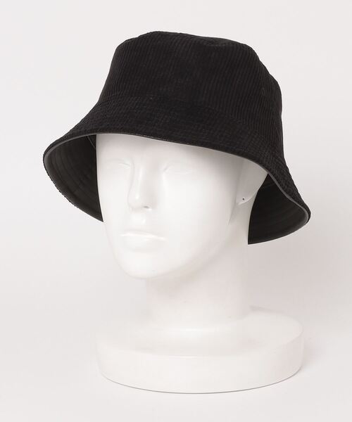 AVIREX（アヴィレックス）の「REVERSIBLE BUCKET HAT/ リバーシブルバケットハット（ハット・レディース・ブラック/ベージュ・F）」の3枚目の写真