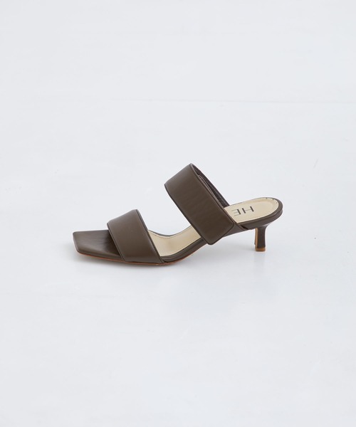 未使用品　＜HEWN＞SLANT ストラップ サンダル 23.5㎝ サンダルPointed strap mules | HEWN (Women