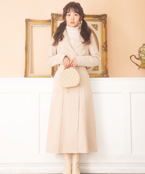 MIIA（ミーア）の「ショートジャケット（テーラードジャケット・レディース・ブラック/ピンク/ベージュ・FREE）」の20枚目の写真