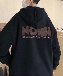 【BURNER Recommend Select】 ロゴデザイン パーカー oku-tops-680800955852-238