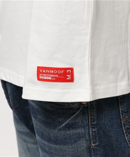 WHO'S WHO gallery（フーズフーギャラリー）の「【VANMOOF】リフレクターボックスロゴTEE（Tシャツ/カットソー・メンズ・ホワイト/ブラック・MEDIUM/LARGE）」の8枚目の写真