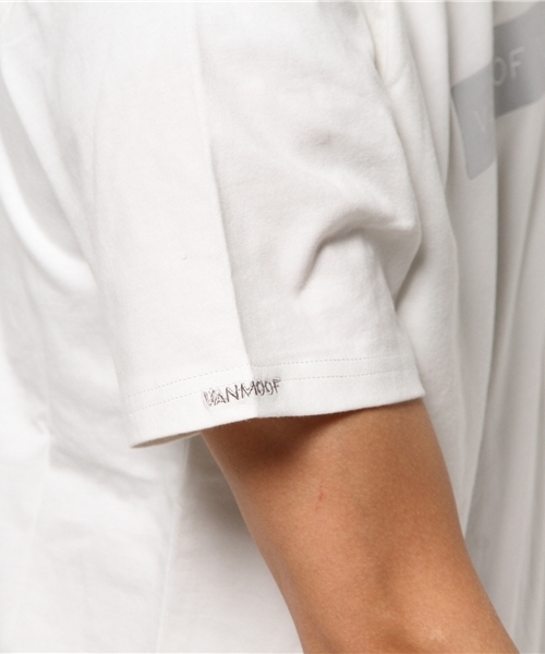 WHO'S WHO gallery（フーズフーギャラリー）の「【VANMOOF】リフレクターボックスロゴTEE（Tシャツ/カットソー・メンズ・ホワイト/ブラック・MEDIUM/LARGE）」の10枚目の写真