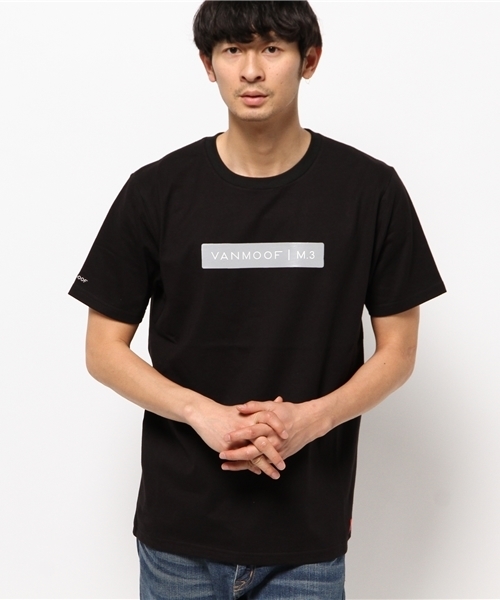 WHO'S WHO gallery（フーズフーギャラリー）の「【VANMOOF】リフレクターボックスロゴTEE（Tシャツ/カットソー・メンズ・ホワイト/ブラック・MEDIUM/LARGE）」の12枚目の写真