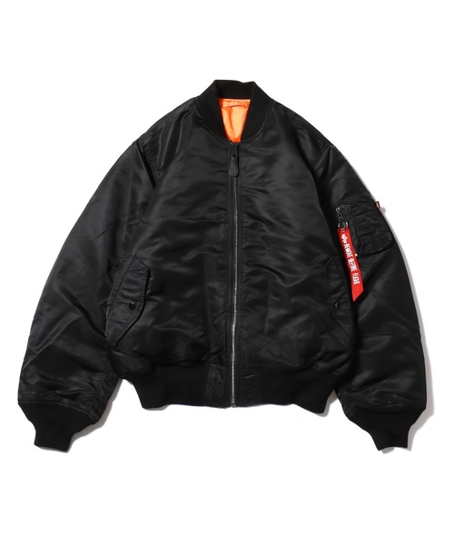 MA-1 4L アルファ ALPHA INDUSTRIES 大きいサイズ MA-1 FULL PATCHED CORE SPECジャケット | ALPHA