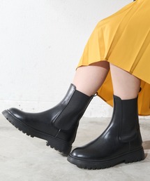 MERLOT | 【ロングシーズン着用可能】サイドゴアブーツ(ブーツ)